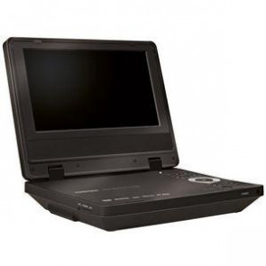 SDP72S - Toshiba SDP72S Portable dvd Player 6.9 TFT LCD dvd-R/RW CD-RW dvd Video CD-DA JPEG MP3 Playback Black (Refurbished)