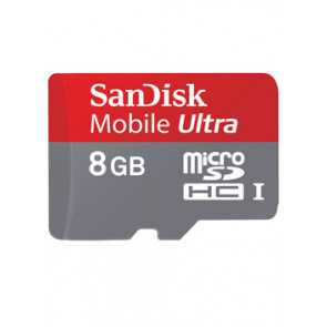 SDSDQY-008G-A11A - SanDisk Mobile Ultra 8GB microSDHC Flash Memory Card