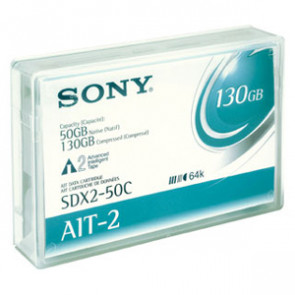 SDX250C-BC - Sony SDX2-50C AIT-2 Barcoded Data Cartridge - AIT AIT-2 - 50GB (Native) / 130GB (Compressed)