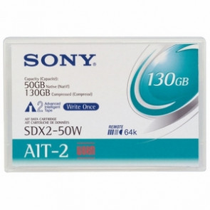 SDX250WN - Sony AIT-2 Tape Cartridge - AIT AIT-2 - 50GB (Native) / 130GB (Compressed) - 1 Pack