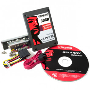 SNV125-S2BD/30GB - Kingston SSDNow SNV125-S2BD/30GB 30 GB Internal Solid State Drive - 2.5 - SATA/300 - Hot Swappable