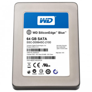 SSC-D0064SC-2100 - Western Digital SiliconEdge Blue SSC-D0064SC-2100 64 GB Internal Solid State Drive - 2.5 - SATA/300 - Hot Swappable