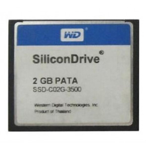 SSD-C02G-3500 - Western Digital SiliconDrive 2GB CompactFlash Card (Refurbished)