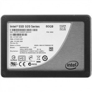 SSDSA2CW080G301 - Intel 320 Series 80GB SATA 3Gbps 2.5-inch MLC NAND Flash Solid State Drive