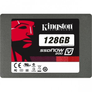 SV200S37A/128G - Kingston SSDNow V200 128 GB Internal Solid State Drive - 1 Pack - 2.5 - SATA/600