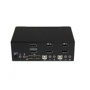 SV231DPDDUA - StarTech 2-Port Dual DisplayPort KVM Switch With Audio and USB 2.0 Hub