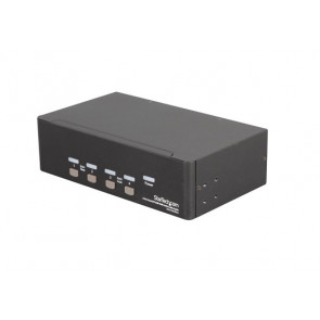 SV431DD2DUA - StarTech 4-Port Dual DVI KVM Switch with Audio and USB Hub
