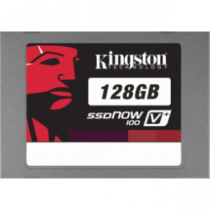 SVP100S2/128G - Kingston 128GB SSDNow V+100 SATA 2 3.0 Gb-s 2.5-Inch Solid State Drive (Clean pulls)
