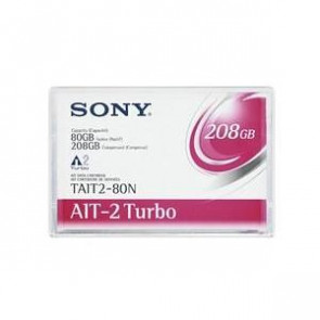 TAIT2-80CWW - Sony AIT-2 TURBO Tape Cartridge - AIT AIT-2 - 80GB (Native) / 208GB (Compressed)