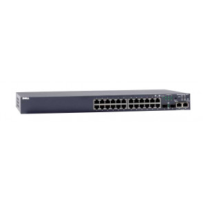 TF505 - Dell PowerConnect 3424 24-Ports 10/100 Fast Ethernet Switch (Refurbished)