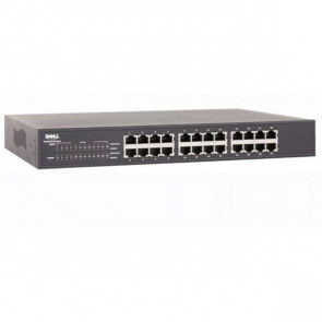 TJ657 - Dell PowerConnect 2324 24 Port Unmanaged 10/100 Ethernet Switch (Refurbished)