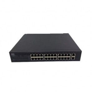 TJ899 - Dell PowerConnect 2324 - 24 Port Ethernet + 2 Gigabit Ethernet Switch (Refurbished Grade A)