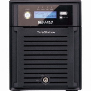 TS-QVH12TL/R6 - Buffalo TeraStation Pro Quad TS-QVHL/R6 Network Storage Server - Intel Atom D510 1.66 GHz - 12 TB (4 x 3 TB) - RJ-45 Network USB USB