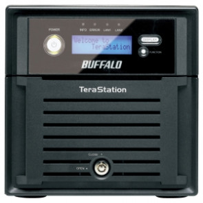 TS-WVH4.0TL/R1 - Buffalo TeraStation Pro Duo Network Storage Server - Intel Atom D510 1.66 GHz - 4 TB (2 x 2 TB) - RJ-45 Network Type A USB Type A USB