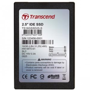 TS16GSSD25-S - Transcend 16 GB Internal Solid State Drive - 2.5 - IDE