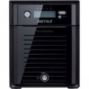 TS5400D1204 - Buffalo TeraStation 5400 - Intel Atom D2550 1.80 GHz - 12 TB (4 x 3 TB) - RJ-45 Network USB USB