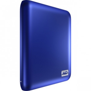 WDBACX0010BBL-NESN - Western Digital My Passport Essential SE Portable WDBACX0010BBL 1 TB 2.5 External Hard Drive - Retail - Metallic Blue - USB 3.0