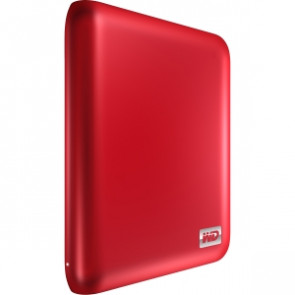 WDBACX7500ARD-NESN - Western Digital My Passport Essential SE Portable WDBACX7500ARD 750 GB 2.5 External Hard Drive - Retail - Metallic Red - USB 3.0