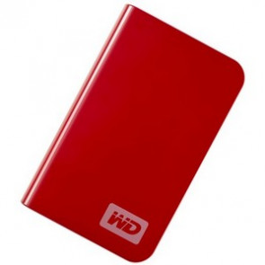 WDMER4000TN - Western Digital My Passport Essential WDMER4000 400 GB 2.5 External Hard Drive - Retail - Real Red - Powered USB - 5400 rpm