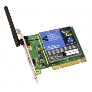 WMP55AG - Linksys Dual-Band Wireless-A/G PCI 54MB/s Network Adapter