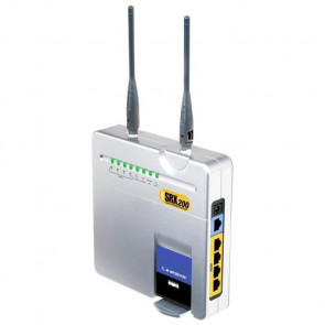 WRT54GX2 - Linksys Wireless-G Broadband Router with 4Port Switch SRX200 (Refurbished)