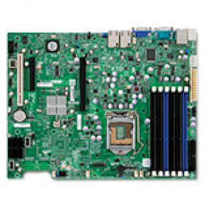 X8SIE-B - SuperMicro X8SIE Server Motherboard Intel 3420 Chipset Socket 1156 Pack ATX 1 x Processors Support 32 GB DDR3 SDRAM Maximum RAM Serial ATA/3