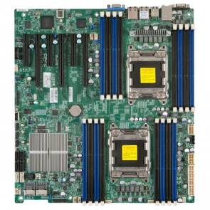 X9DR3-F - SuperMicro Intel C606 Chipset Xeon E5-2600 Series Processors Support Dual Socket R LGA2011 Extended-ATX Server Motherboard (Refurbished) Mfr
